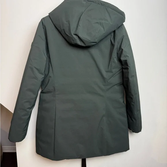 EUC Save the Duck rainy Matty jacket. Green black size 3 (Large) - Picture 10 of 10